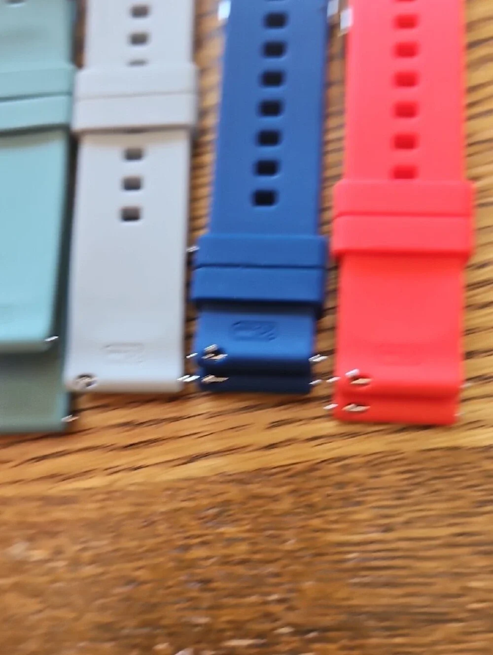 Silicone Replacement Watch Strap - Multi Color Pack